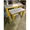 Image 1 : "Snowpiercer" Set of two first class custom made rolling tables