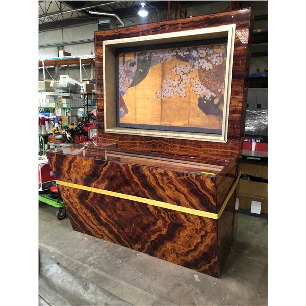 "Snowpiercer" - First class two piece custom made bar (Approximately 6ft wide x 43in depth X7 1/2ft 