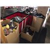 Image 1 : Large Group of Assorted set-dec Wardrobe - includes Shirts/ Jackets/Broken down wardrobe/ shoes