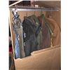 Image 2 : Large Group of Assorted set-dec Wardrobe - includes Shirts/ Jackets/Broken down wardrobe/ shoes