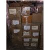 Image 2 : Pallet full of miscellaneous set-dec items - includes floral foam/ curtains/ fabric / skeleton bones