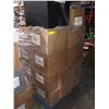 Image 2 : Pallet full of fabric/blankets/sheet/sconces etc.