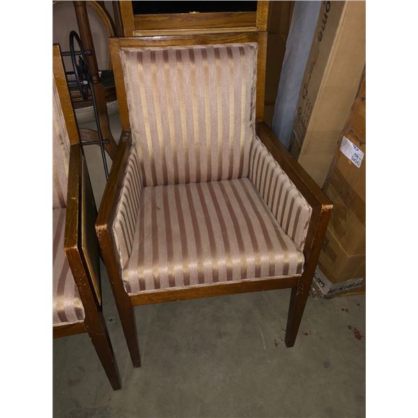 Large group of assorted vintage dining chairs