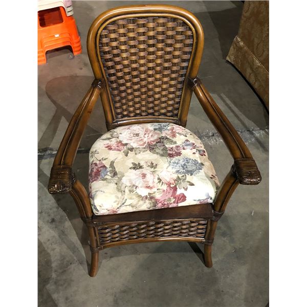 Vintage Wicker armchair