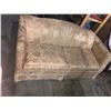 Image 1 : Vintage upholstered two seat sofa (Approximately 6ft Wide x 3ft depth x 3ft high)