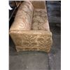 Image 3 : Vintage upholstered two seat sofa (Approximately 6ft Wide x 3ft depth x 3ft high)
