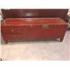 Image 2 : Vintage two drawer cabinet and chest (Approximately 58in Wide x 19in depth x 20in high)