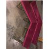 Image 1 : "Snowpiercer" Set of two first class benches Velvet top benches