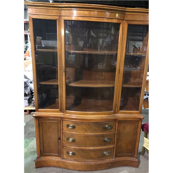 Vintage three drawer display cabinets (Excellent conditions, Approximately 49in Wide x 15in depth x 