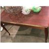 Image 1 : Vintage reproduction single drawer desk (Approximately 4ft Wide x 28in depth x 30in height)