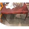 Image 2 : Vintage reproduction single drawer desk (Approximately 4ft Wide x 28in depth x 30in height)