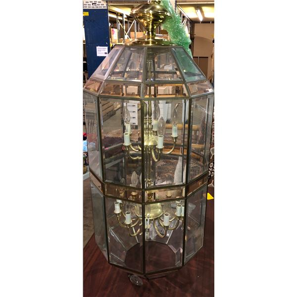 Custom made large chandeliers (Approximately 4ft Tall x 19in wide)