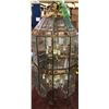 Image 1 : Custom made large chandeliers (Approximately 4ft Tall x 19in wide)