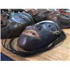 Image 2 : Group of 4 ceramic masks from set dec