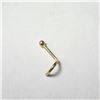 Image 1 : $120 14K Nose Pin