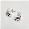 Image 2 : Silver Earrings