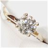Image 3 : $1800 10K Moissanite (1ct) Ring