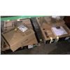 Image 1 : Group of 2 Asus monitors & 2 Huanuo full motion desk mounts