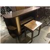 Image 2 : Vintage side table & 3 tier vintage shelf