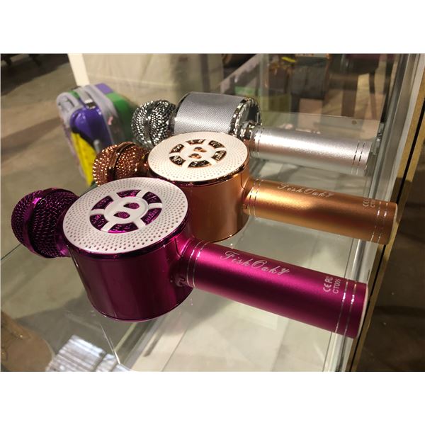 Group of 3 Karaoke microphones