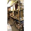 Image 1 : Large group of assorted set dec items - includes light fixtures/ set decor/ tools/ glass bottles/ sc