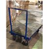 Image 2 : Four wheel industrial metal rolling trolley