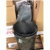 Image 2 : "Snowpiercer" Large group of assorted set dec items - includes kitchenware/ metal buckets/ wicker ba