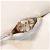 Image 2 : $1400 10K  Color Changing Zultanite(0.95ct) Diamonds(0.02ct) Ring