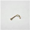 Image 2 : $100 14K  Nose Pin