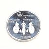 Image 2 : $450 Silver Montreal Olympic $10 Coin