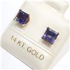 Image 2 : $100 10K  Iolite Earrings