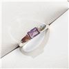 Image 2 : $60 Silver Amethyst Ring