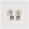 Image 1 : $150 14K  CZ Earrings
