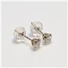 Image 2 : $150 14K  CZ Earrings