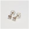 Image 3 : $150 14K  CZ Earrings