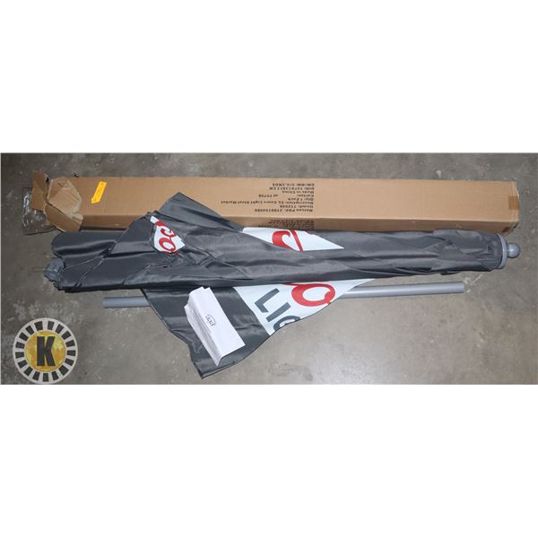 COORS LIGHT UMBRELLA IN BOX