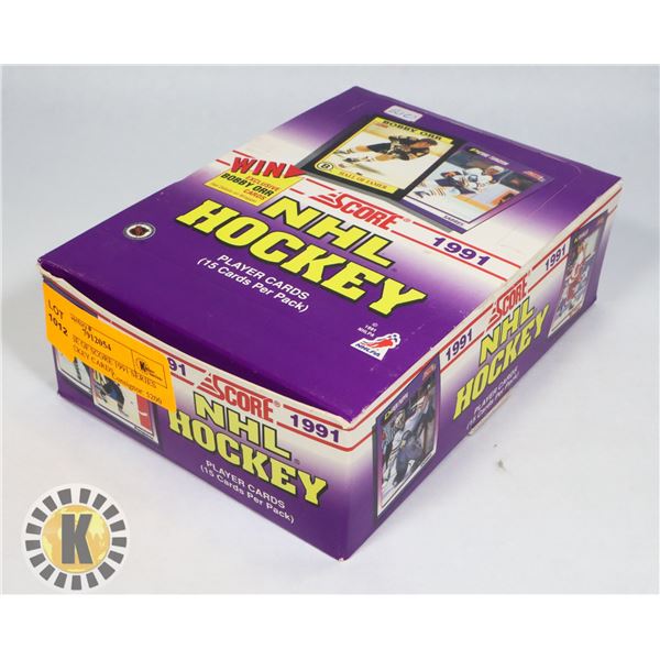 NEW CASE OF SCORE 1991 SERIES NHL HOCKEY CARDS
