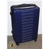 Image 1 : ATLANTIC LARGE ROLLING BLUE HARD SHELLED SUITCASE