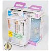 CLEAR CORNER GUARDS & 2 ANTI COLIC BABY BOTTLES