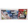 BUNDLE OF 3 PS3 GAMES