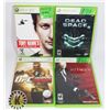 Image 1 : BUNDLE OF 4 XBOX 360 GAMES