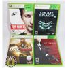 BUNDLE OF 4 XBOX 360 GAMES