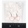 Image 1 : NEW HEART CHARM DROP EARRINGS