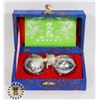 Image 1 : BAODING BALLS SILVER IN BLUE CASE