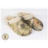 Image 1 : NEW MEN'S SIZE 10 BARK THEME LINED SLIPPERS