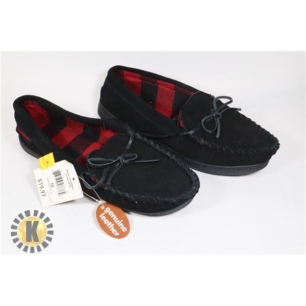 NEW SIZE 10 MEN'S CANADIANA SLIPPERS