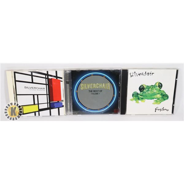 3 SILVERCHAIR ALBUMS CD