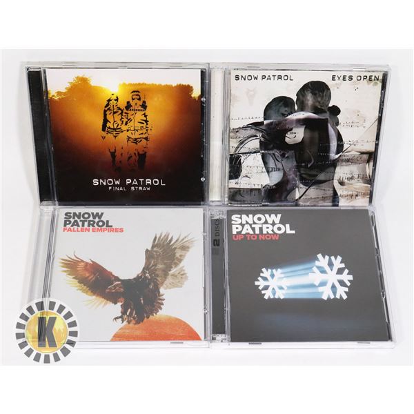 4 SNOW PATROL ALBUMS CD