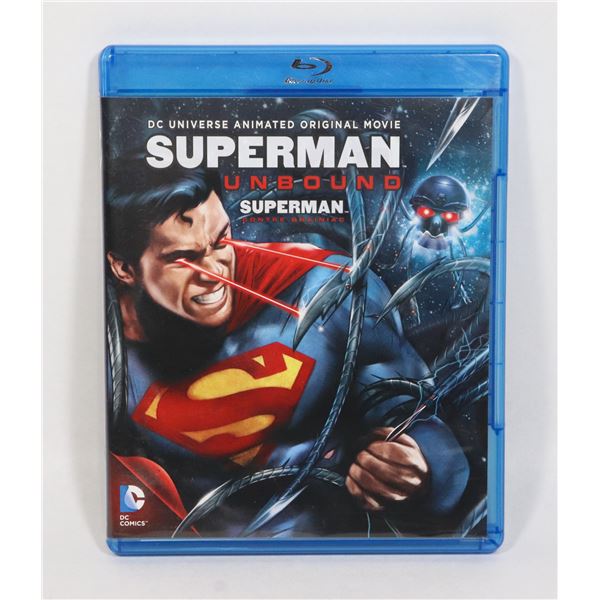 DC ANIMATED MOVIE SUPERMAN UNBOUND BLURAY