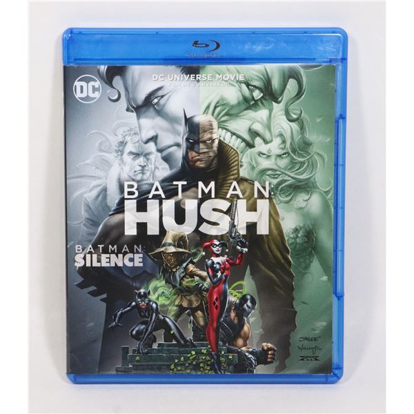 DC ANIMATED MOVIE BATMAN HUSH BLURAY